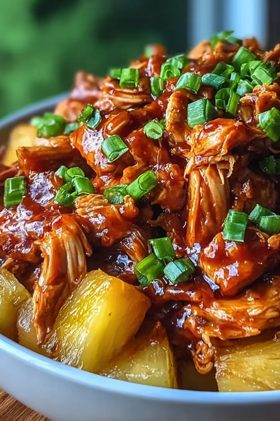 Crockpot Pineapple BBQ Chicken image 2