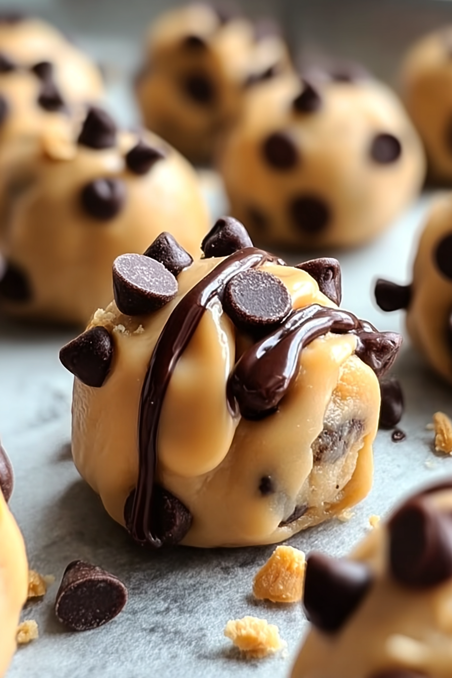 Frozen Greek Yogurt Peanut Butter Bites with Chocolate Chips image 2