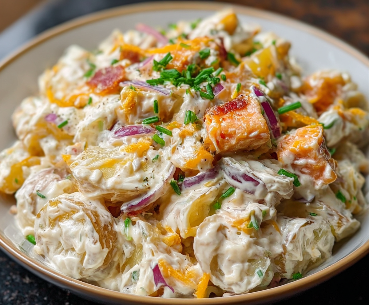 Steakhouse Potato Salad: A Creamy, Flavor-Packed Side Dish image 2