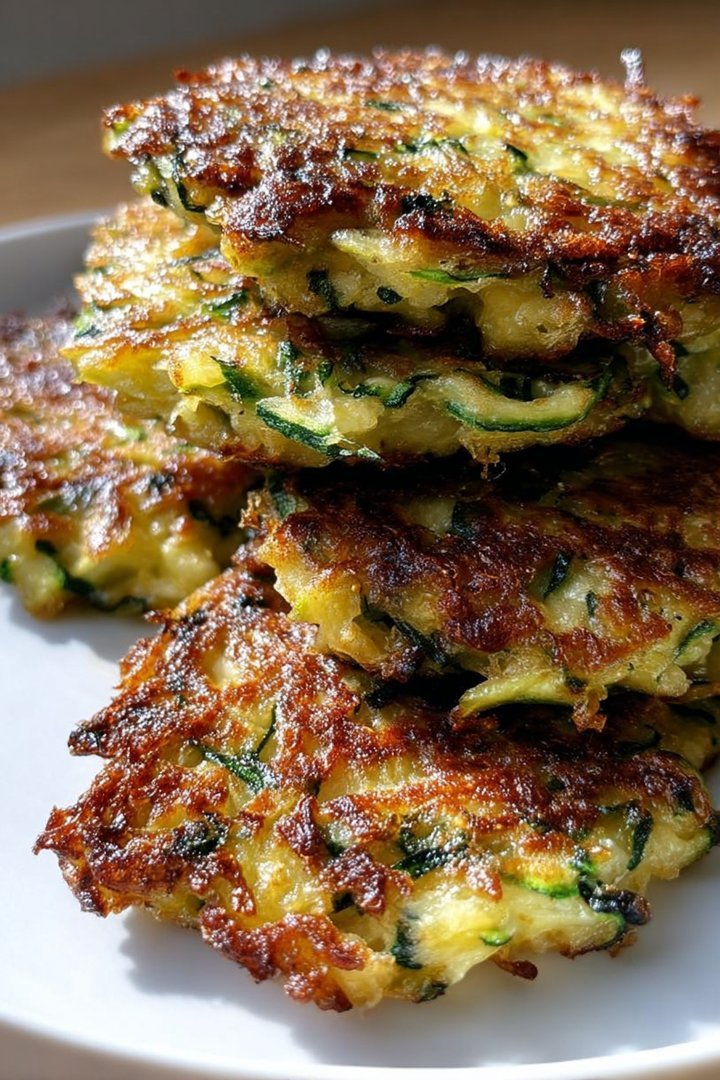 21-Minute Crispy Zucchini Fritters Recipe That Wow image 2