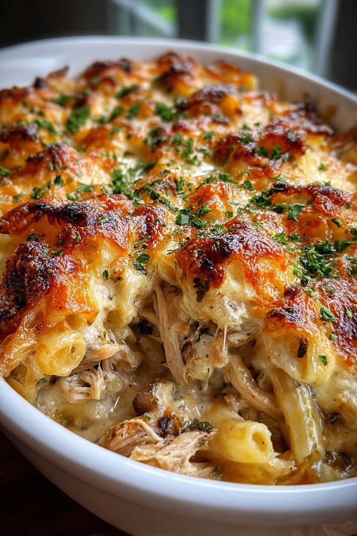 Amazing 3-Ingredient Rotisserie Chicken Casserole Recipe image 2