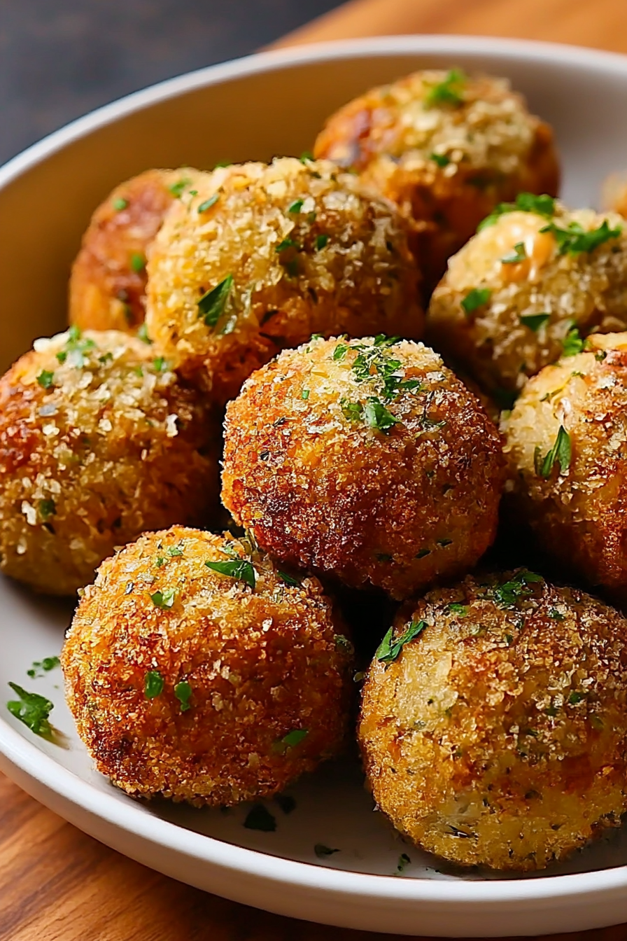 Baked Chicken Boudin Balls Recipe image 2