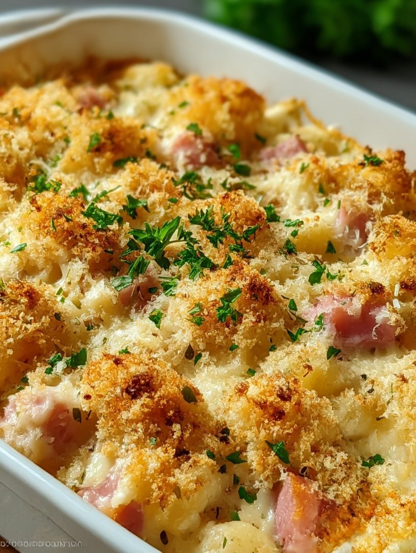 Chicken Cordon Bleu Casserole: A Comfort Classic with a Cheesy Twist image 2