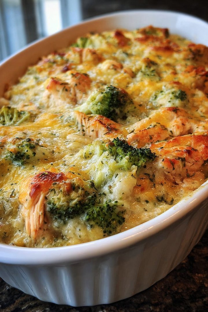 Creamy Keto Broccoli Chicken Casserole for Guilt-Free Comfort image 2