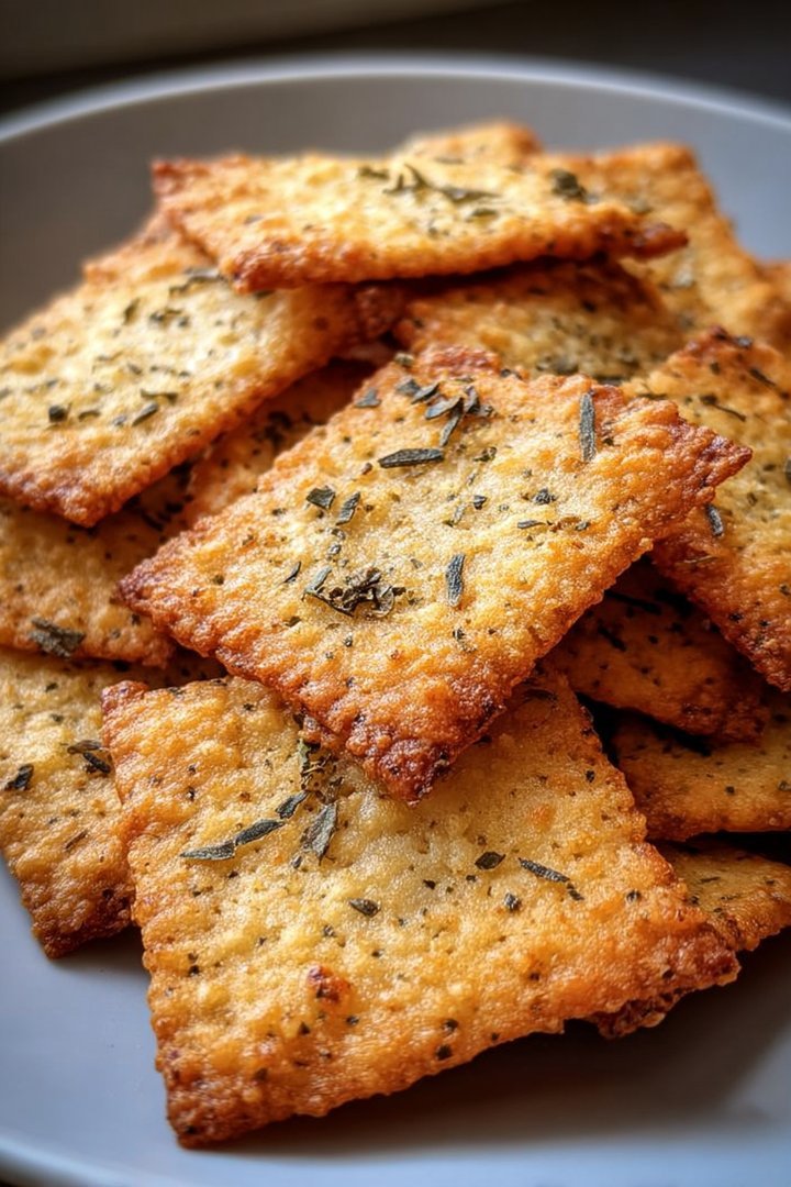 Crispy 5-Ingredient Almond Flour Crackers Everyone Craves image 2