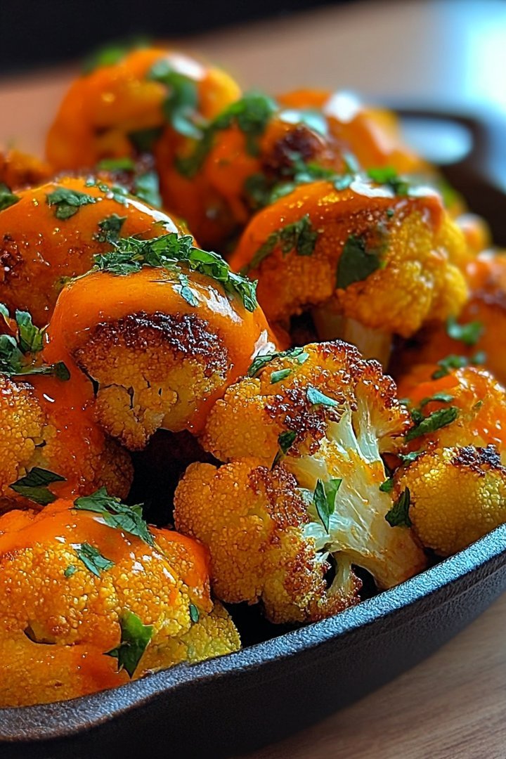 Delicious Buffalo Roasted Cauliflower Recipe image 2