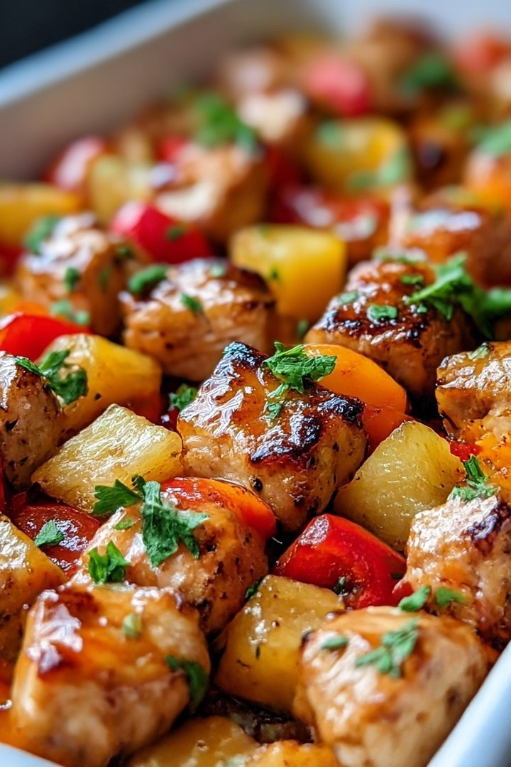 Hawaiian Chicken Sheet Pan image 2