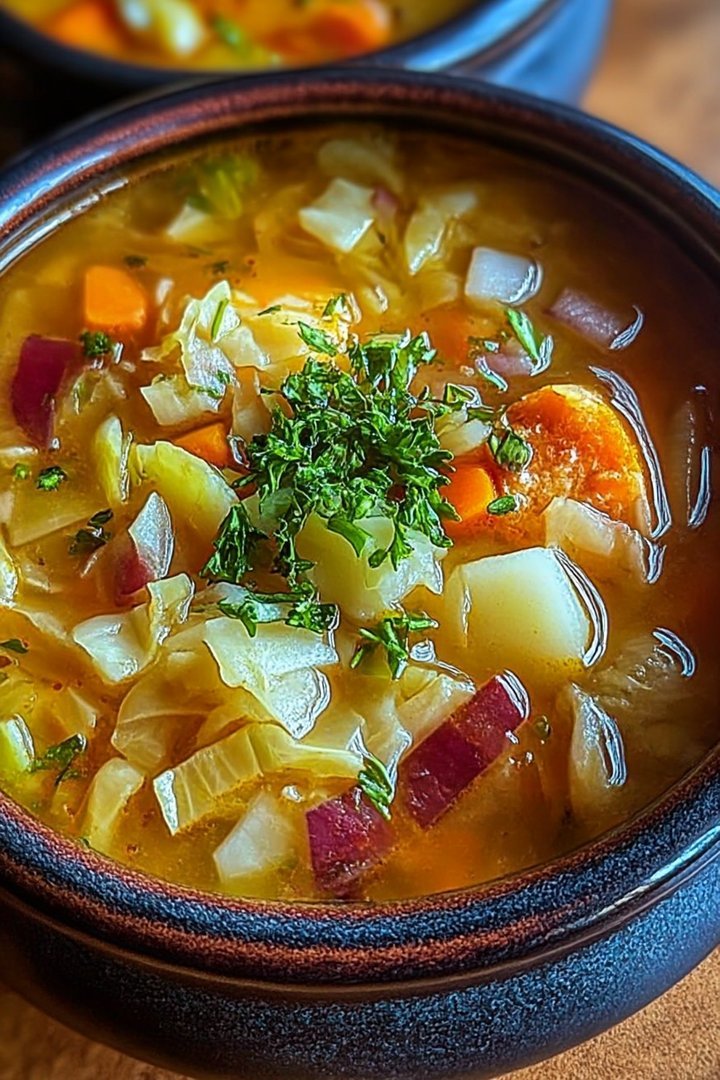 Healthy Cabbage Detox Soup Recipe image 2