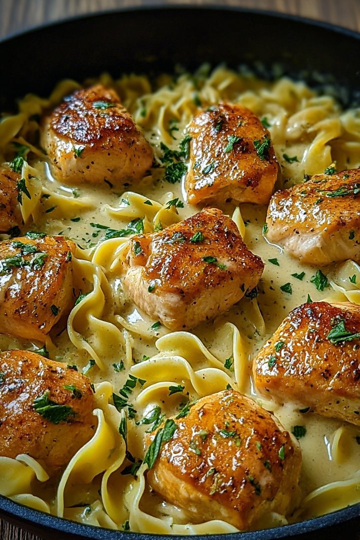 One-Pan Chicken with Buttered Noodles Recipe image 2
