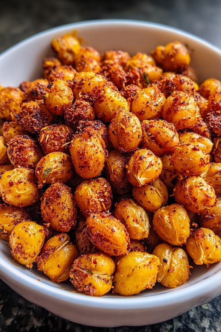 15-Minute Spicy Smoky Roasted Chickpeas - Irresistible Crunch image 2