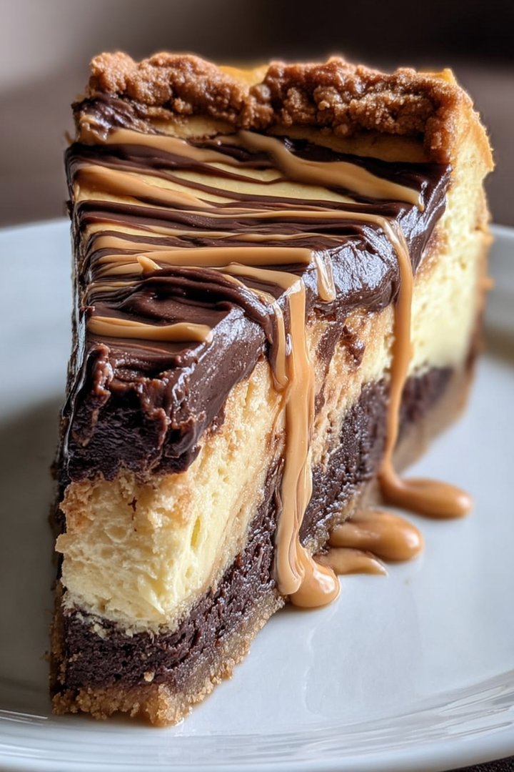 1 Perfect Chocolate Peanut Butter Cheesecake That Melts Hearts image 2