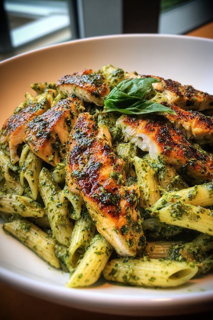 30-Minute Basil Pesto Chicken Pasta Everyone Craves image 2