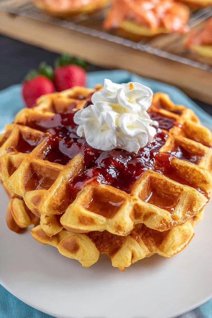 Fluffy Homemade Waffles Recipe with 5 Secret Tips for Perfection image 2